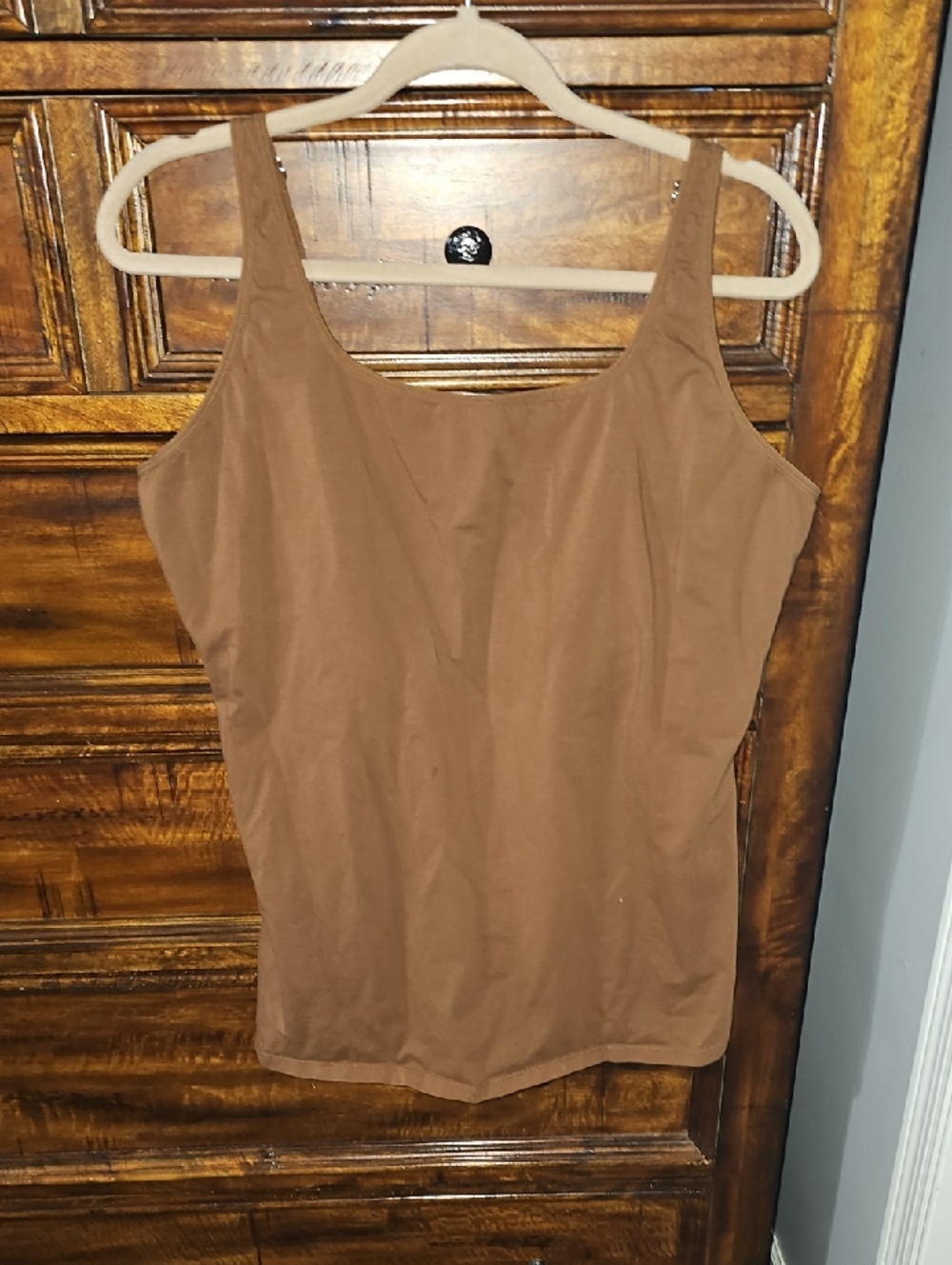 V For City Womens Plus Sz 4x Cami Tank!! Brown, Great Condition